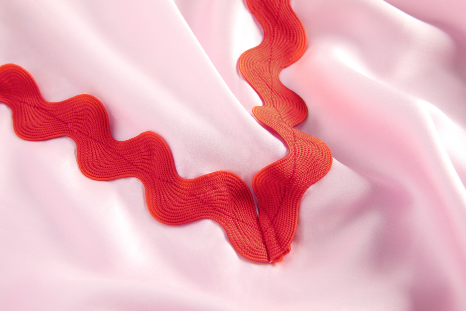 Baby Pink/Crimson