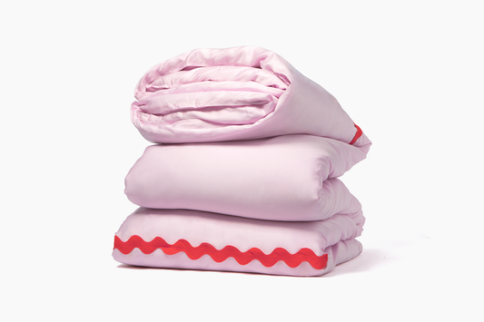 Baby Pink/Crimson