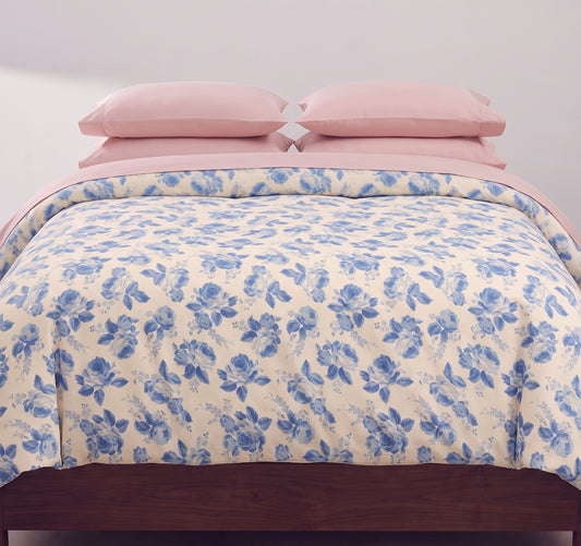 Aspen floral print duvet cover